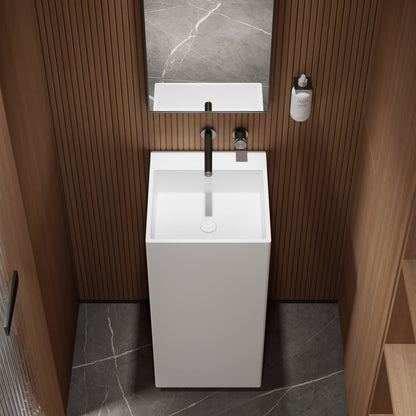 Ethos Freestanding Stone Basin 420mm