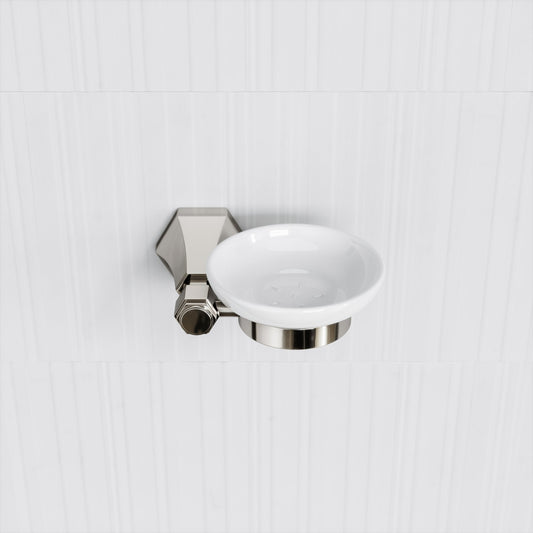 Eton Polished Nickel Soap Dish