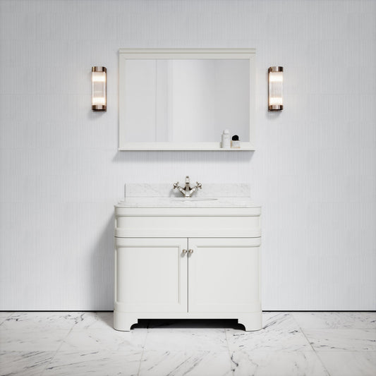 Gainsborough Matte Cream Mirror 1000mm