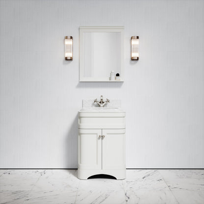 Gainsborough Matte Cream Mirror 600mm