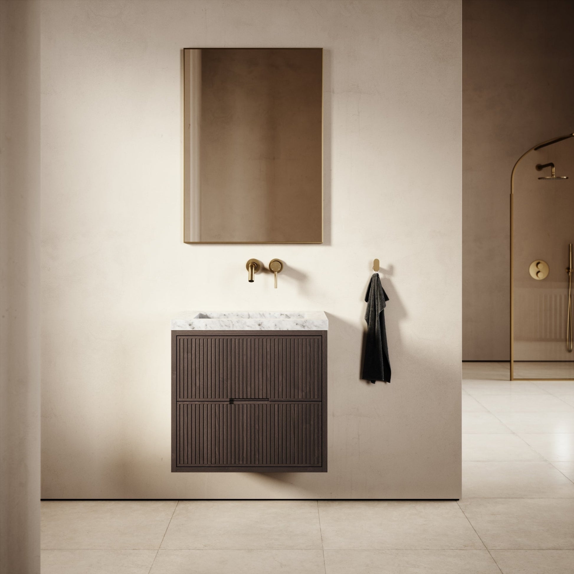 Harrington Grey Oak Vanity Unit 600-1200mm