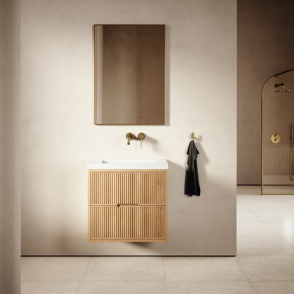 Harrington Natural Oak Vanity Unit 600-1200mm