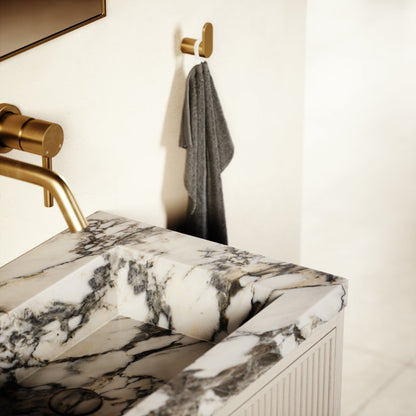 Harrington Velvet Beige Vanity Unit 600-1200mm