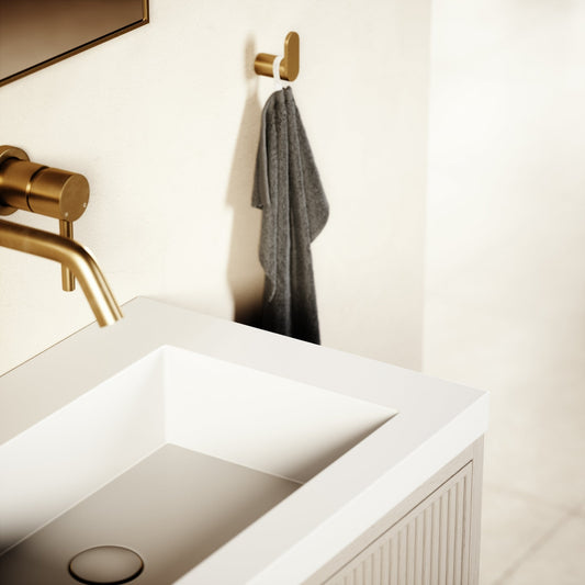 Harrington Velvet Beige Vanity Unit 600-1200mm