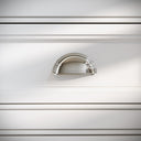 Harris Polished Nickel Cup Handle