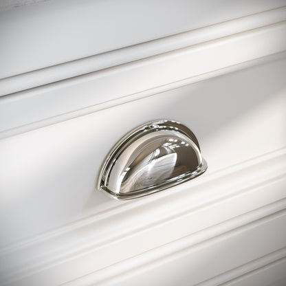 Harris Polished Nickel Cup Handle