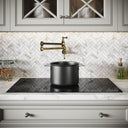 Kempton Traditional Kitchen Pot Filler Tap Aged Bronze