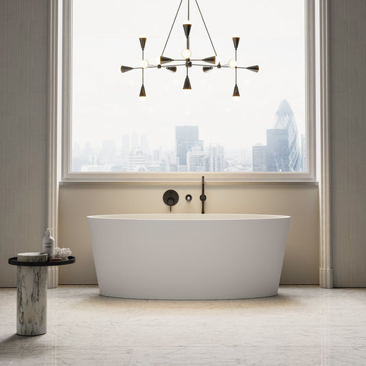 Kurv Freestanding Stone Bath 1600mm