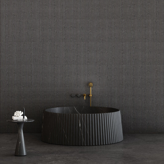 Lamp Pietra Grey Marble Freestanding Bath 1350mm