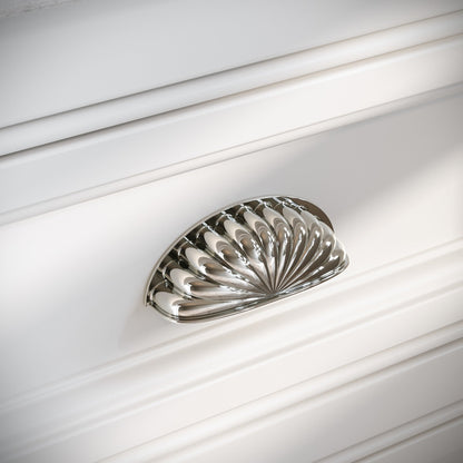 Latchford Polished Nickel Cup Handle