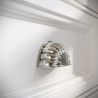 Latchford Polished Nickel Cup Handle