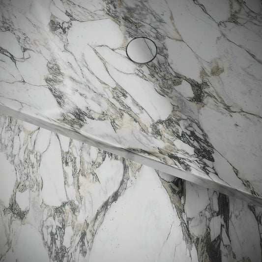 Levitare Arabescato Marble Ultra Thin Wall Hung Basin 600mm