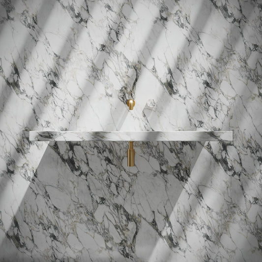 Levitare Arabescato Marble Ultra Thin Wall Mounted Basin 1000mm
