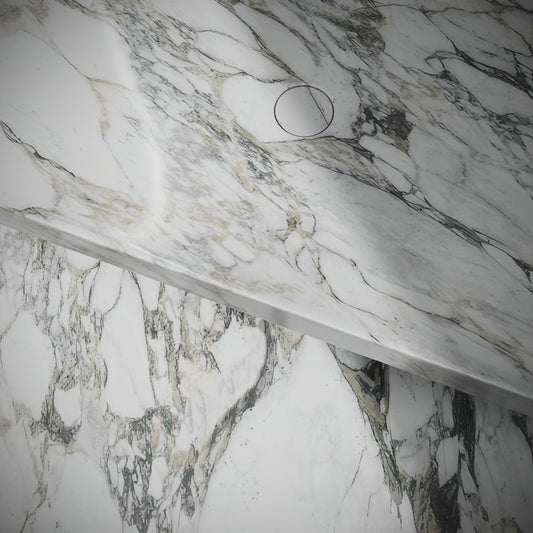 Levitare Arabescato Marble Ultra Thin Wall Mounted Basin 1000mm