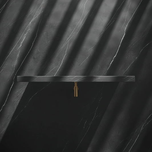Levitare Grey Pietra Marble Ultra Thin Wall Mounted Basin 1000mm