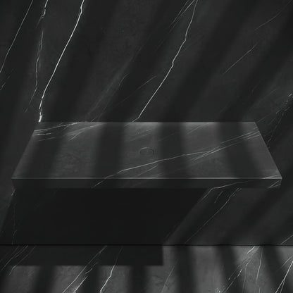 Levitare Grey Pietra Marble Ultra Thin Wall Mounted Basin 1000mm