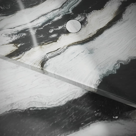 Levitare Panda Marble Ultra Thin Wall Hung Basin 600mm