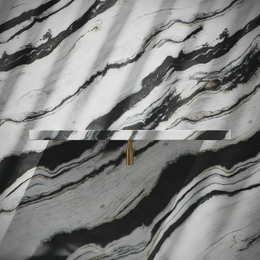 Levitare Panda Marble Ultra Thin Wall Mounted Basin 1000mm