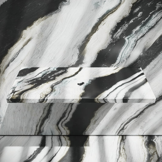 Levitare Panda Marble Ultra Thin Wall Mounted Basin 1000mm