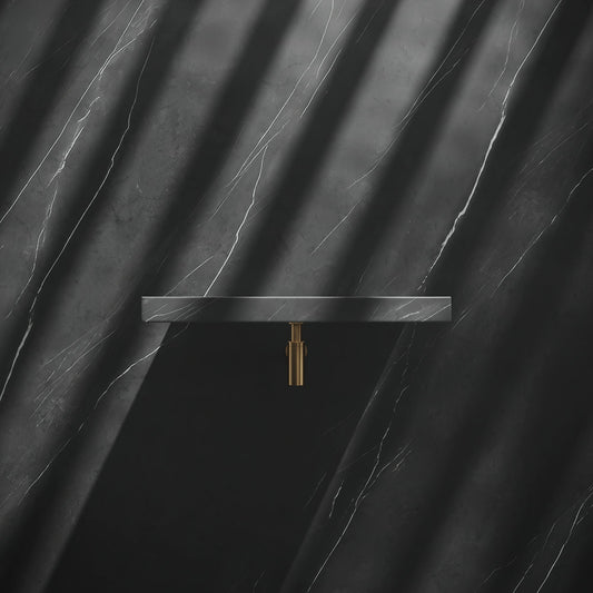 Levitare Pietra Grey Marble Ultra Thin Wall Hung Basin 600mm