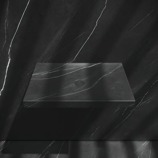 Levitare Pietra Grey Marble Ultra Thin Wall Hung Basin 600mm