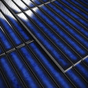 Linear Mosaic Sapphire Glow Blue Glazed Porcelain Wall Tile 293 x 313mm