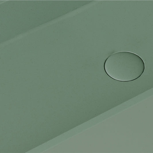 Lineare Seafoam Concrete Wall Hung Basin 1200mm