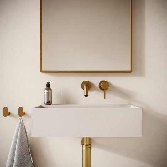 Lineare Shore Concrete Wall Hung Basin 600mm