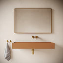 Lineare Sienna Concrete Wall Hung Basin 1200mm