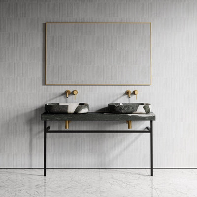 Lomazzo Panda Marble Countertop Vanity Unit 1400mm