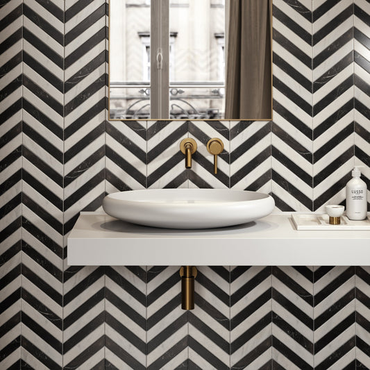 Lulu Countertop Stone Basin 600mm