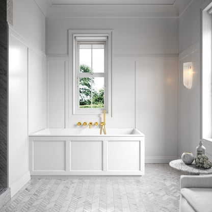 Lusso Light Cavour Inset Bath 1500mm