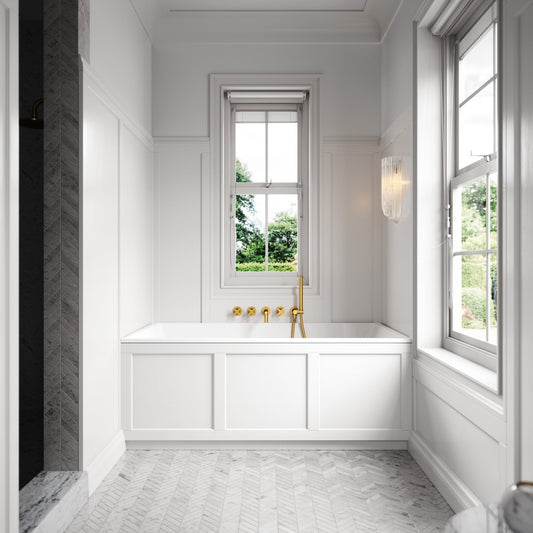 Lusso Light Cavour Inset Bath 1500mm