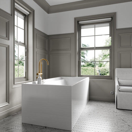 Lusso Light Corso Freestanding Bath 1700mm