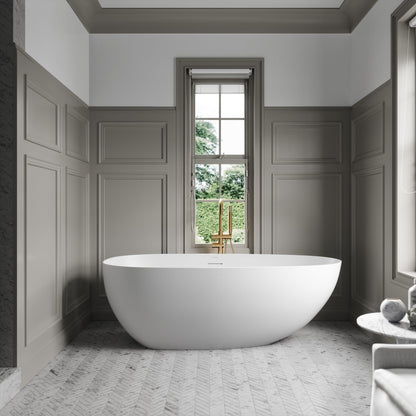 Lusso Light Egg Shell Freestanding Bath 1700mm