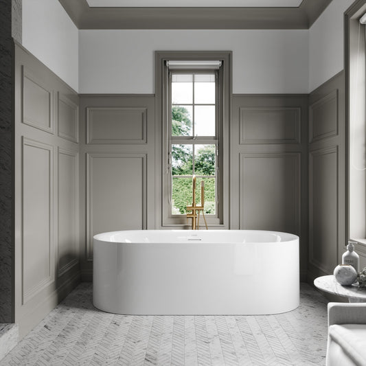 Lusso Light Ravenna Freestanding Bath 1700mm