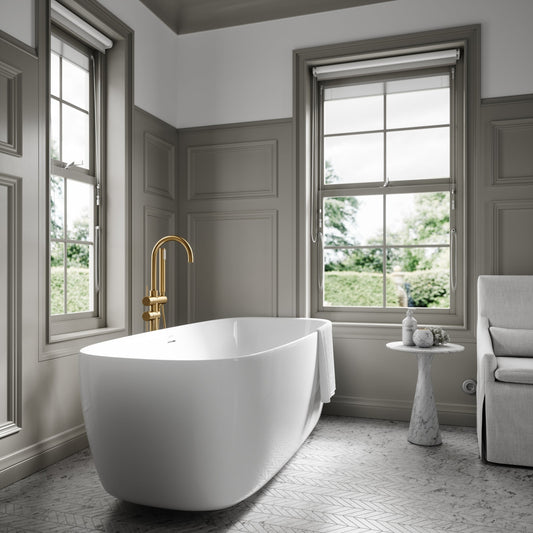 Lusso Light Trocadero Freestanding Bath 1700mm