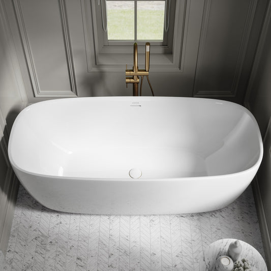 Lusso Light Trocadero Freestanding Bath 1700mm