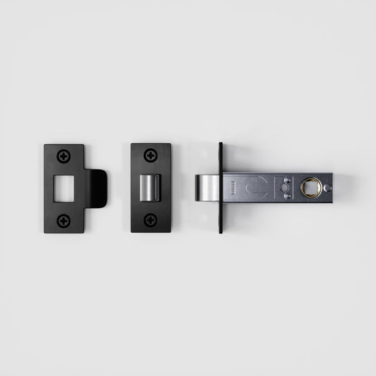 Lusso Tubular Latch for Internal Doors Matte Black