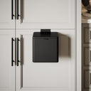 Lusso Zattura Matte Black 5 Litre Hanging Kitchen Cabinet Bin