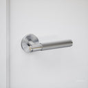 Dali Fluted Stainless Door Handle and Hinge Bundle