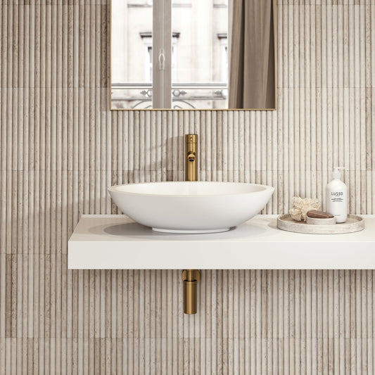 Mardan Countertop Stone Basin 570mm