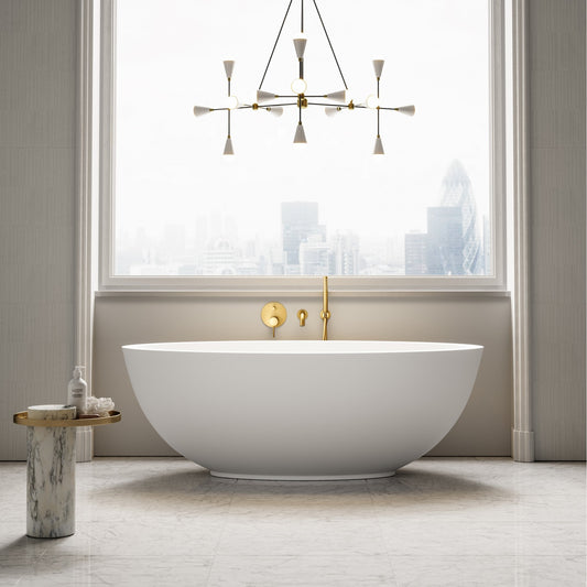 Mardan Freestanding Stone Bath 1760mm