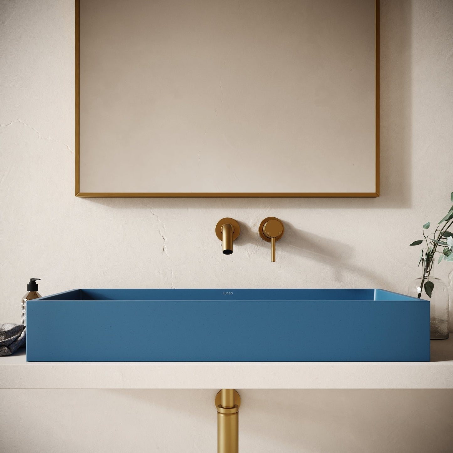Mattoni Azure Concrete Countertop Basin 800mm