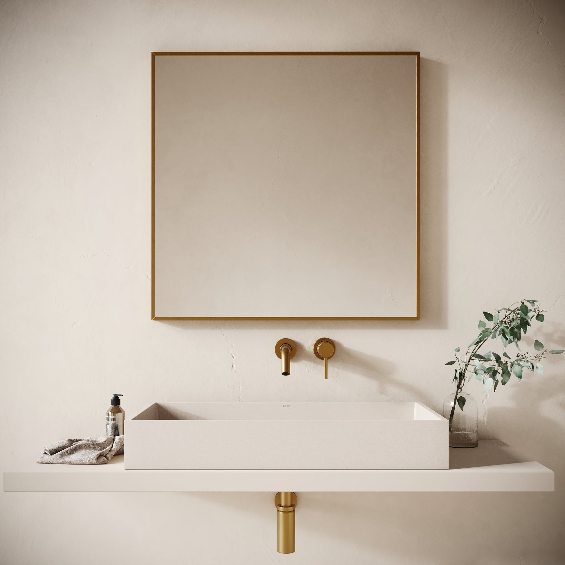 Mattoni Shore Concrete Countertop Basin 800mm
