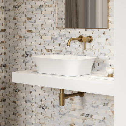 Maya Countertop Stone Basin 550mm