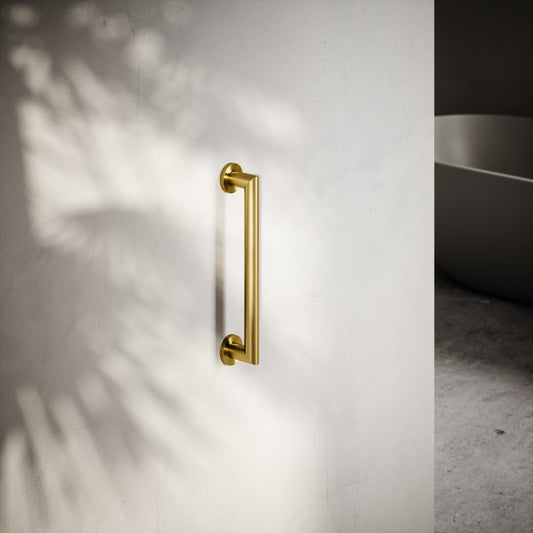 Mayfair Brushed Gold Doc M Grab Rail 400mm