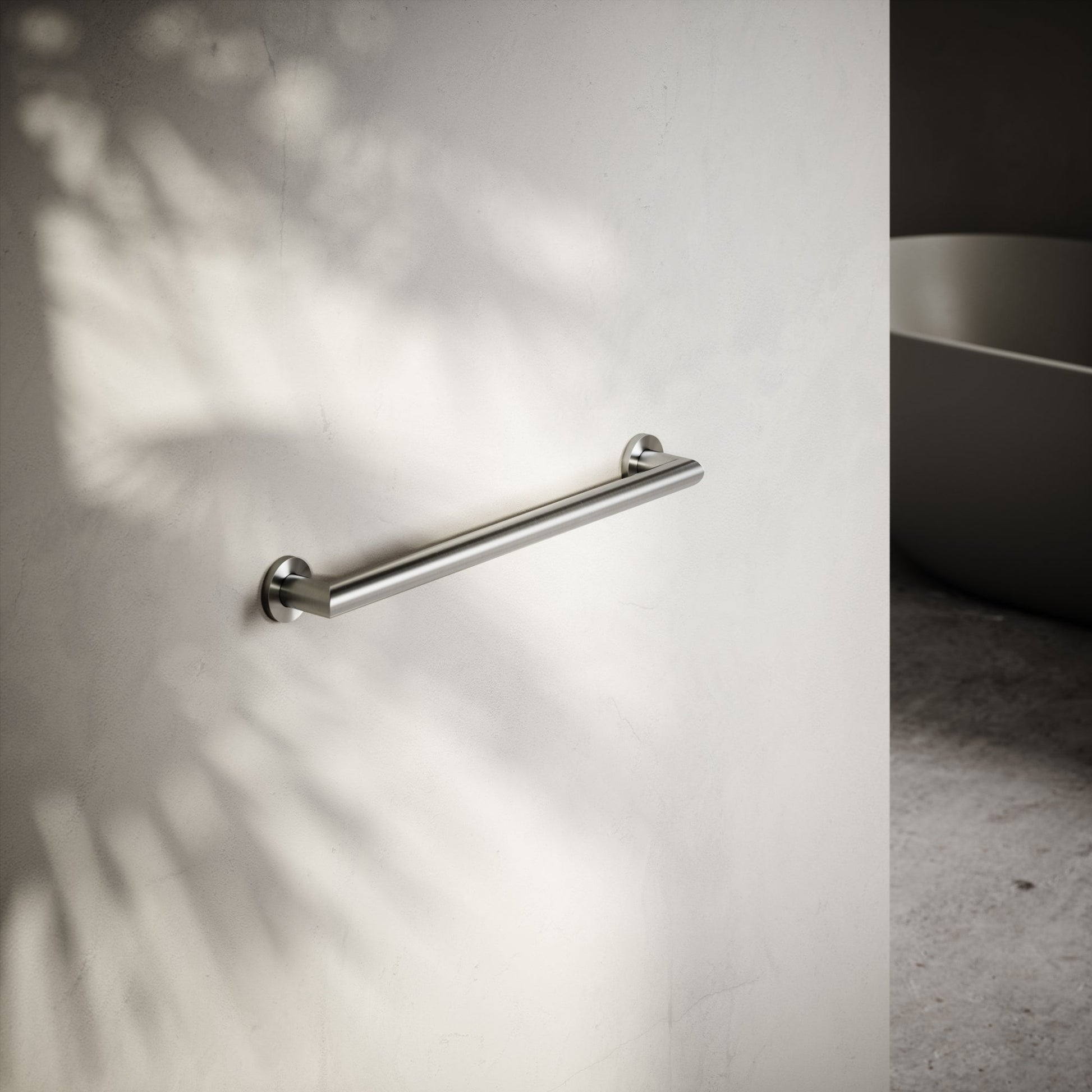 Mayfair Brushed Stainless Doc M Grab Rail 600mm