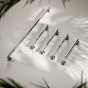 Mayfair Brushed Stainless Doc M Grab Rail Pack 400mm & 1000mm