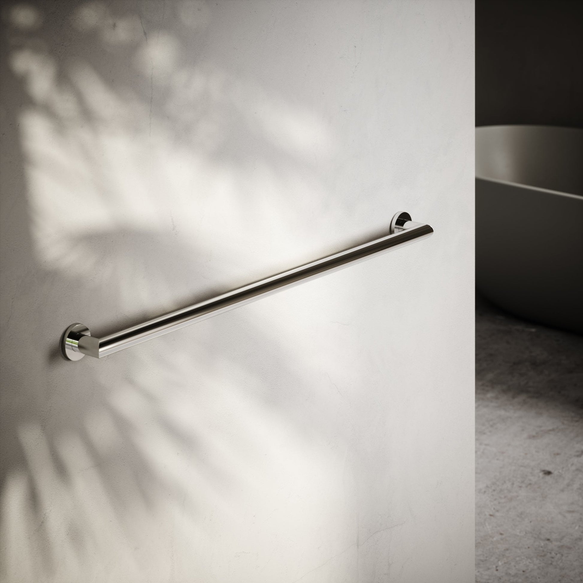 Mayfair Chrome Doc M Grab Rail 1000mm